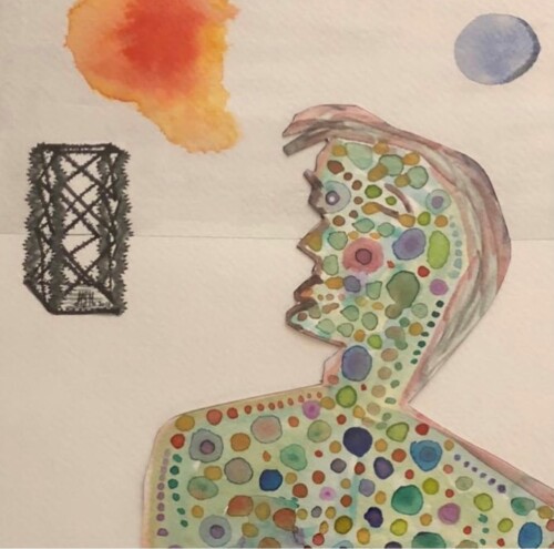 Hombre mirando el horizonte