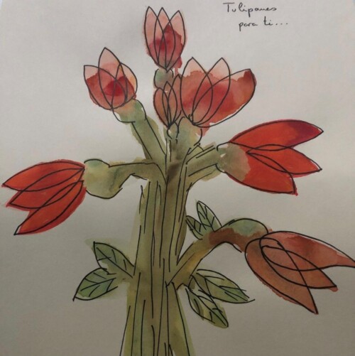 Tulipanes para ti, homenaje a Timothy John