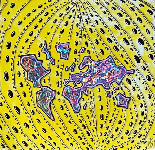 Opal world in a yellow pumpkin Opal